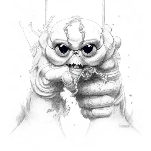 Darkness Intertwining With My Grip