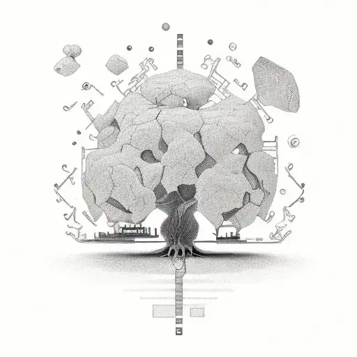 Small But Long Family Tree That Incorporates Dna As The Stem