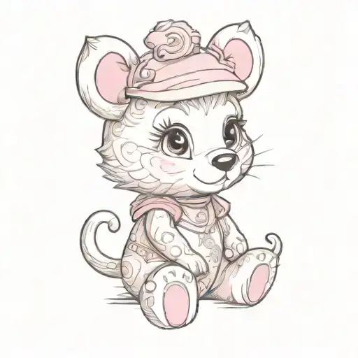 A Pink Stuffed Animal