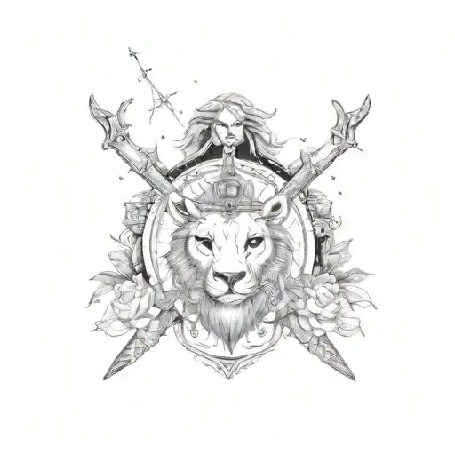 Leo With Sagittarius