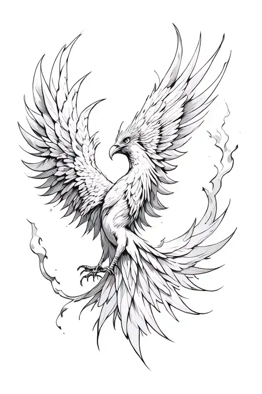 A Phoenix Which Born Of Its Ashes