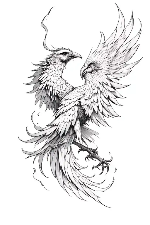 A Phoenix Who Born By Leaving His Ashes