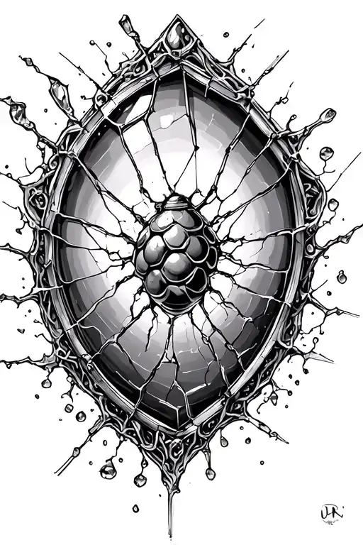 Broken Glass And Hive