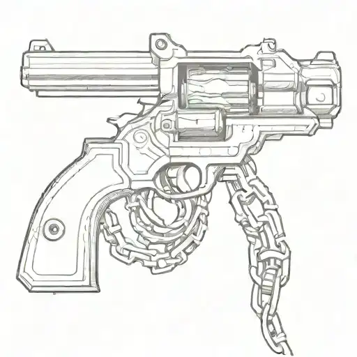 Gun And Chain