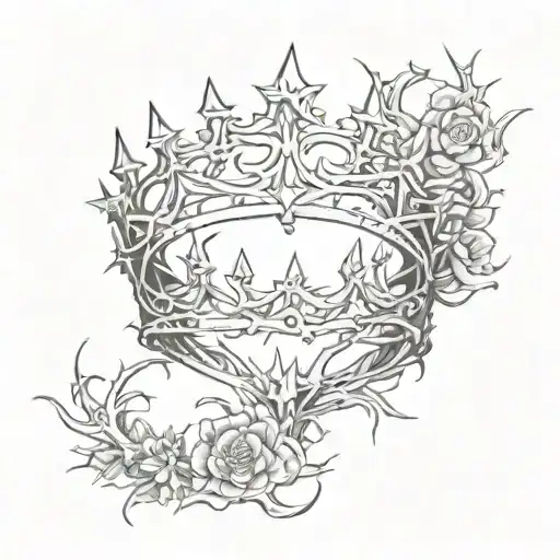Thorns Around A Crown