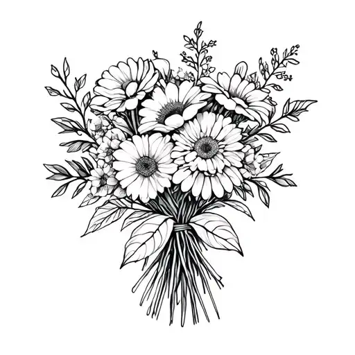 Birth Month Flower Bouquet