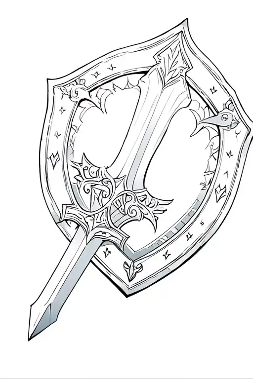 Master Sword And Shield