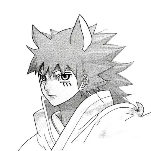 Young Naruto Kurama Form