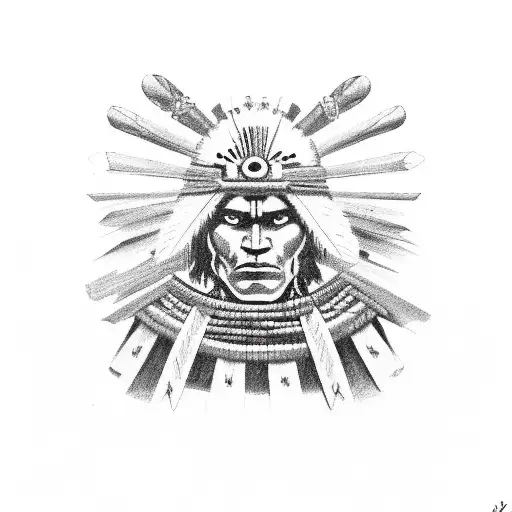 Native Symbol That Means Warrior In Jalisco Area