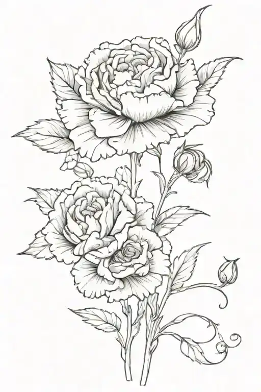 Carnation Music Notes