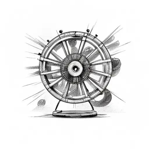 Wheel In Wheel On Fire