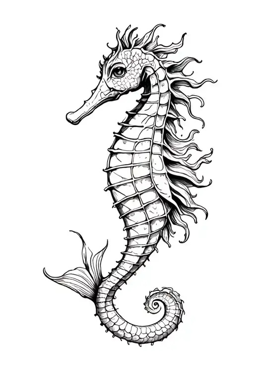 Seahorse Mermaid
