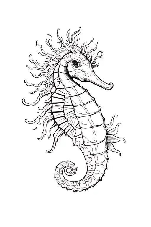 Seahorse Mermaid