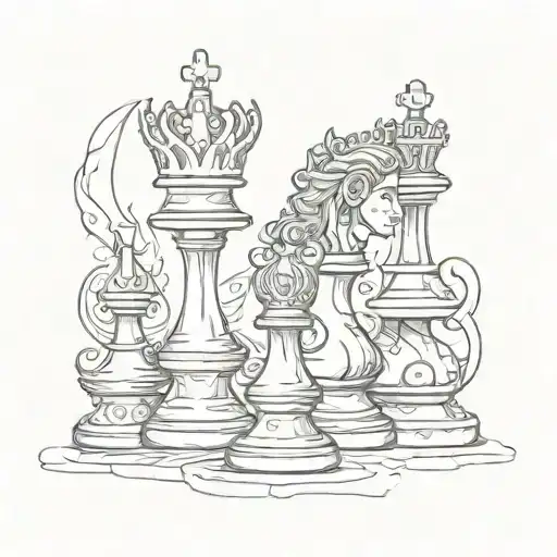 Jamaican Queen Chess Piece