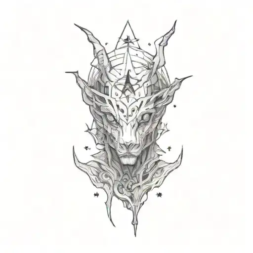 A Creature With A Star In Its Head