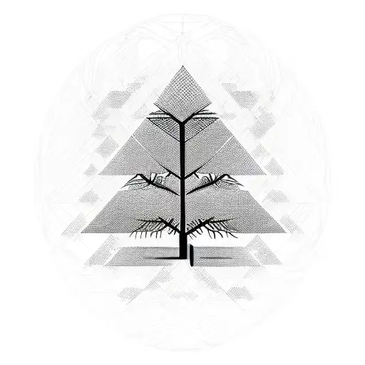 A Binary Code Pattern Forming A Tree