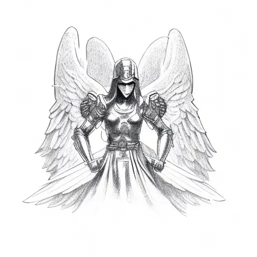 Guardian Angel With A Gun