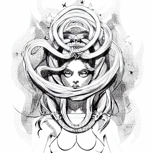 Medusa And Stars