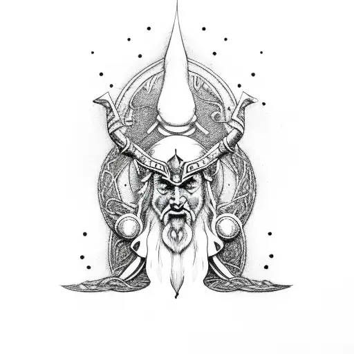 Odin Hanging Fromyggdrasil