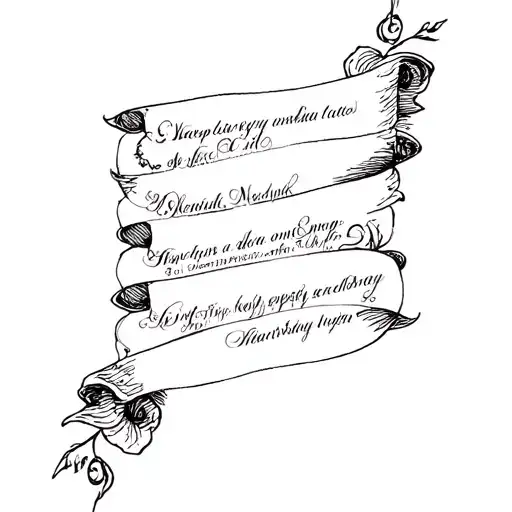 Scroll With Birthdate Inside