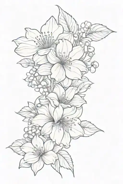 2 Flower In November And March Birth Flower