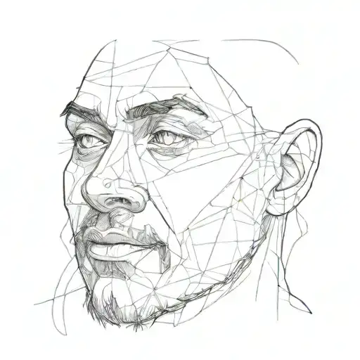 Male Face Morphing With Its Shadow