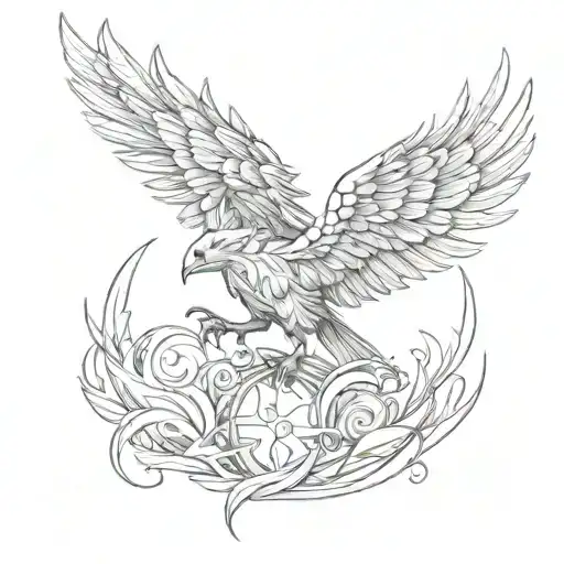 Phoenix And A Quill