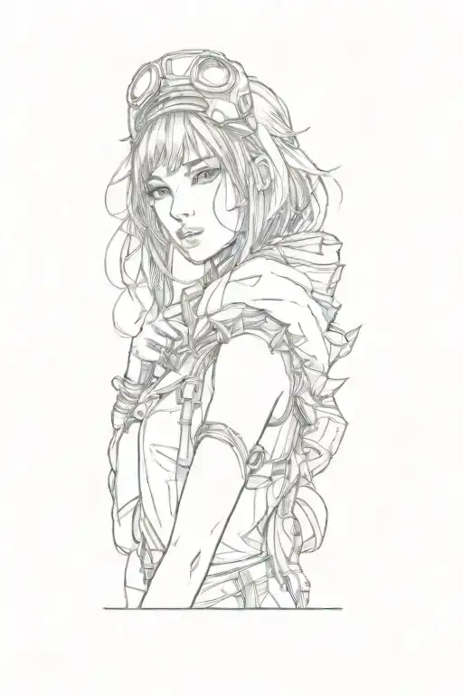 A Character From A Video Game