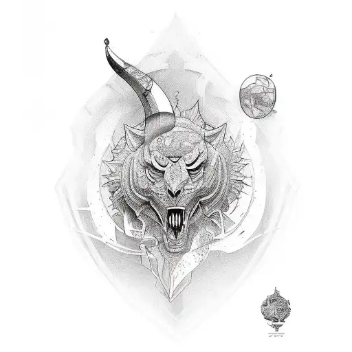 An Aesthetic Complement To A Metaphysical Tattoo On The Left Arm