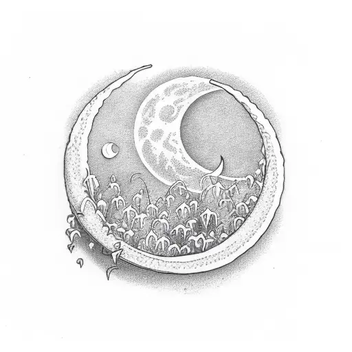 Lily Of The Valley Cypress Crescent Moon