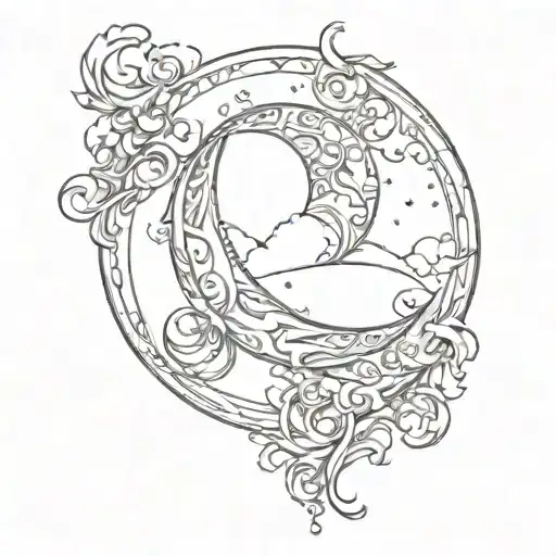 Crescent Moon Shining