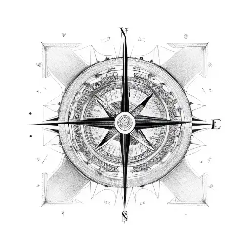 Linedrawing Compass