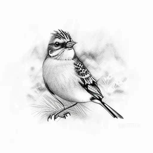 St Marteen Island With Bird