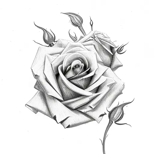 Roses And Cancer Zodiac Symbol