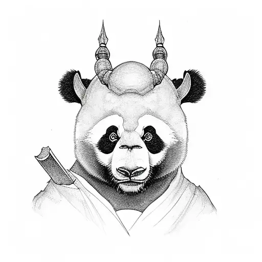 Panda With Demons