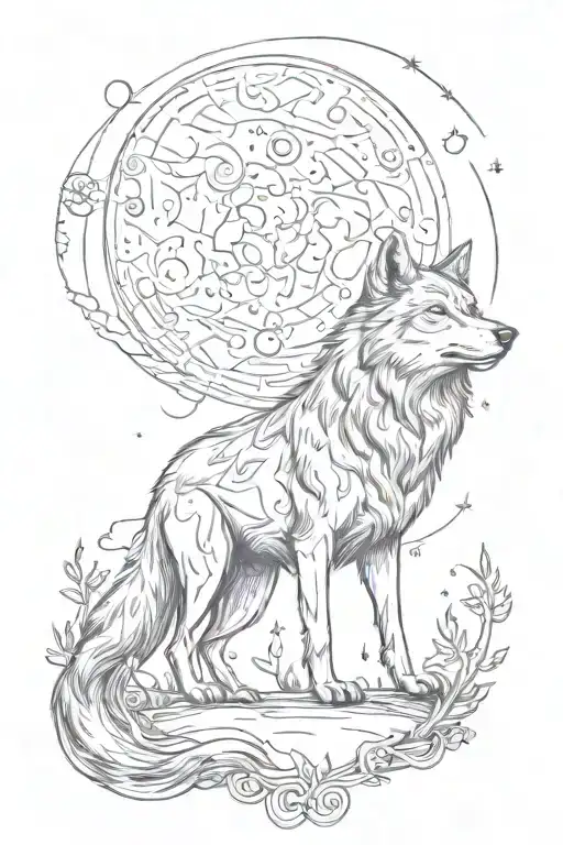 Wolf And The Moon