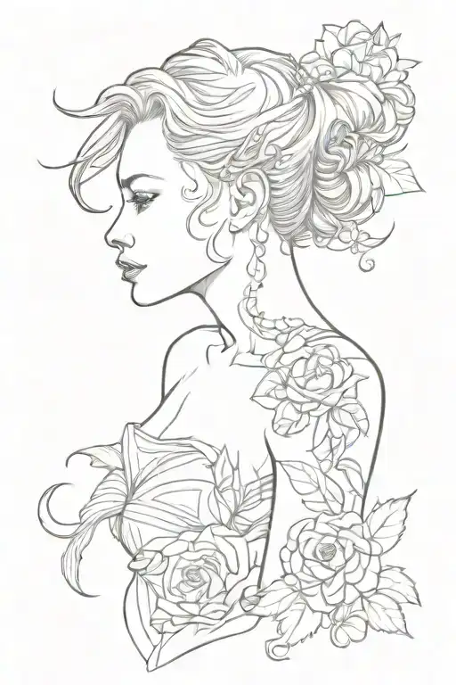 Musk Title Feminine Fine Line