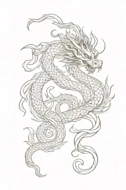 Chinese Ribbon Dragon