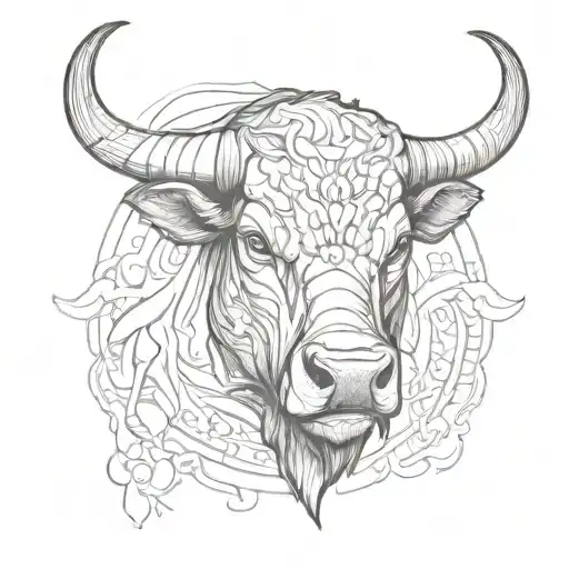 The Head Of A Bull
