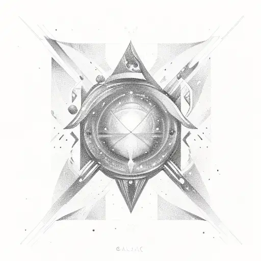 Geometric Space Galaxy