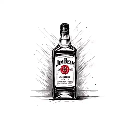 Jim Beam Bottle