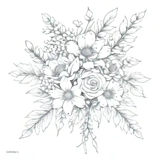 Birth Month Flower Bouquet