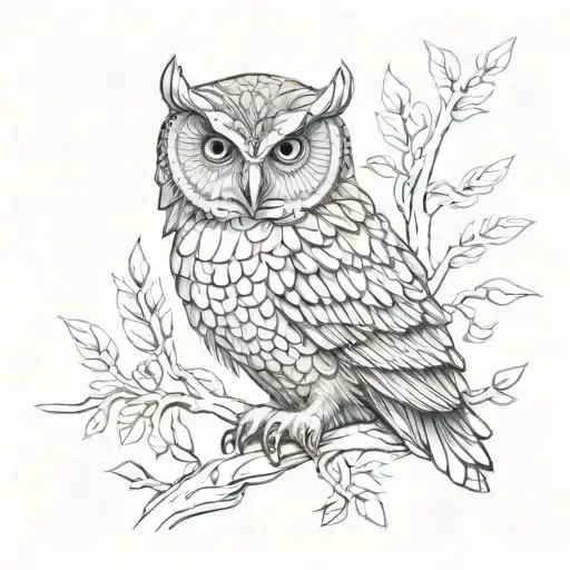 Owl Sitting