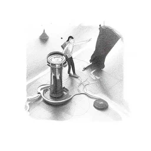 Two People In A Dark Room