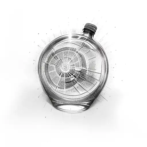 Jamason Bottle With Car