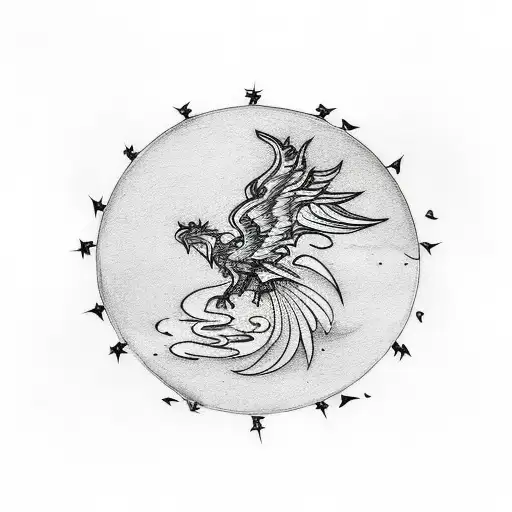 Create A Tattoo Inspired By The Army And The Phoenix