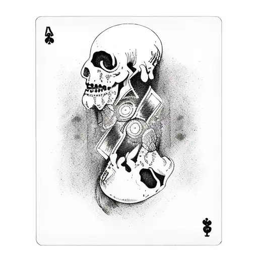 Dead Man's Hand Card