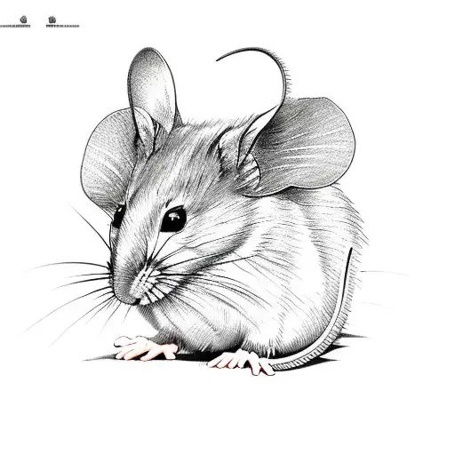 Dna Helix Wrapping A Mouse