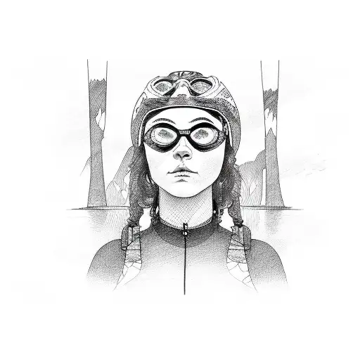 Bike Swim Hike Journey Woman