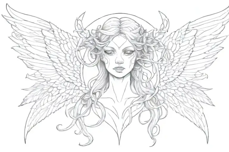 Seraphim Angel Symmetrical Eyes